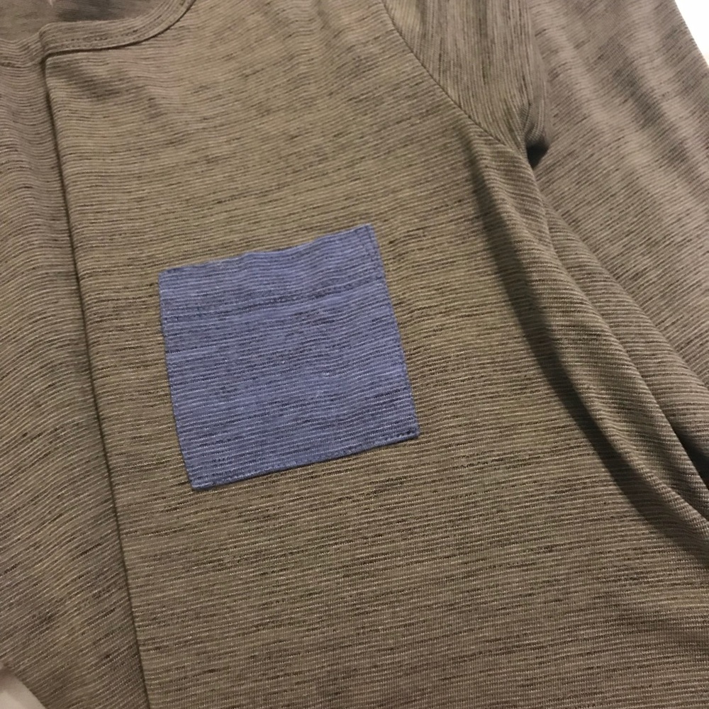 Xxs Carly olive green with blue pocket